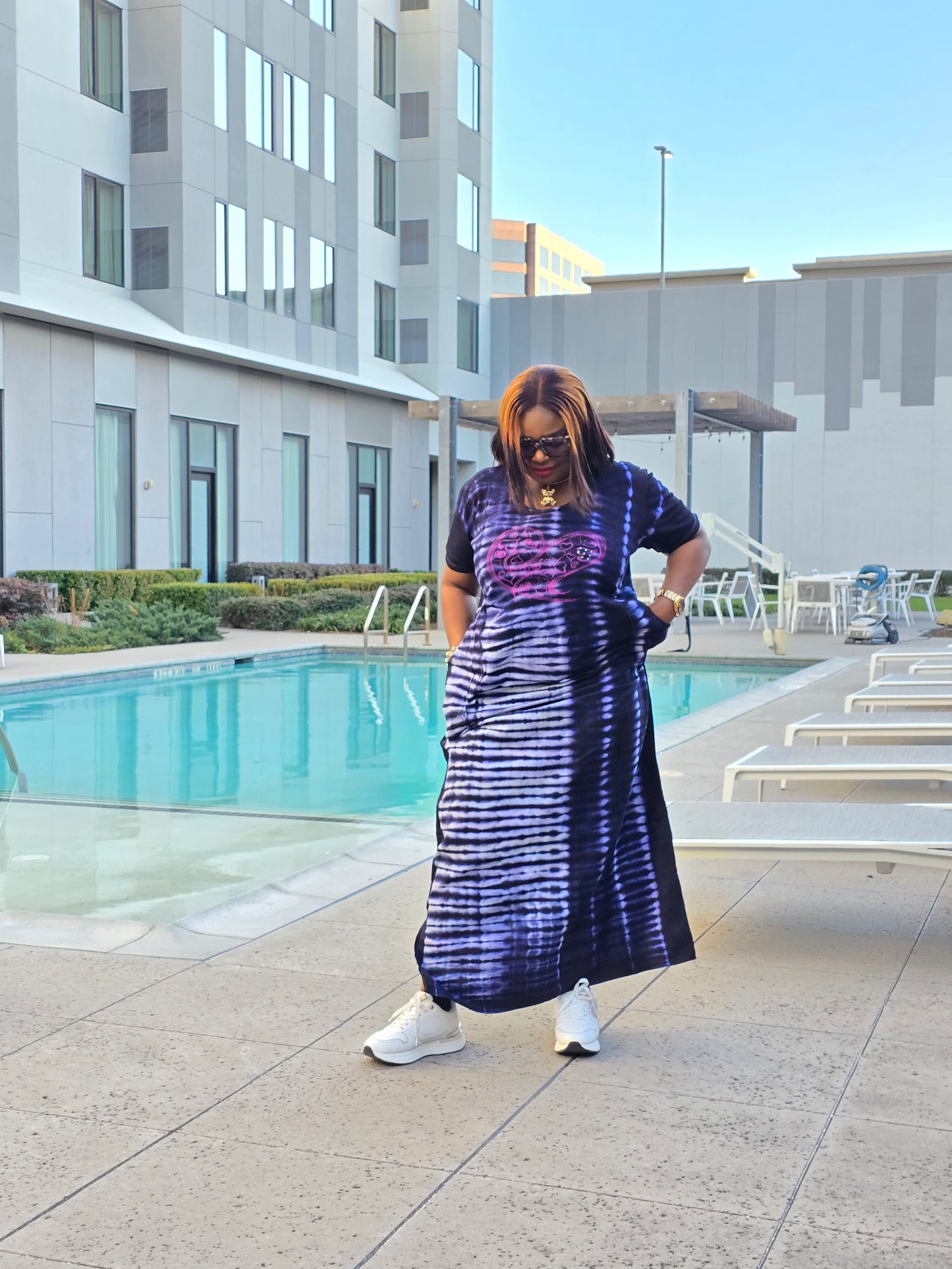 Purple Egbaland Dress