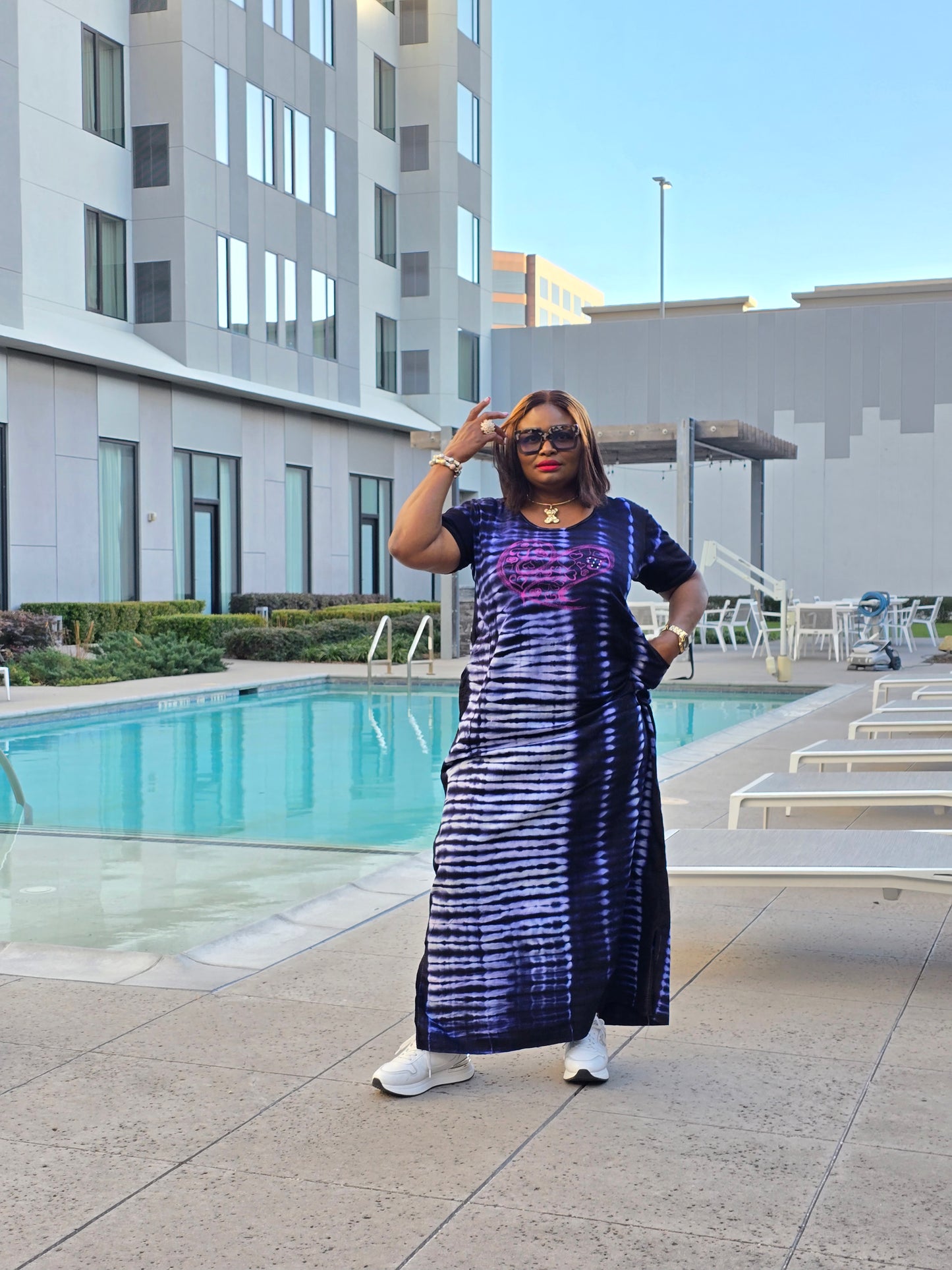 Purple Egbaland Dress