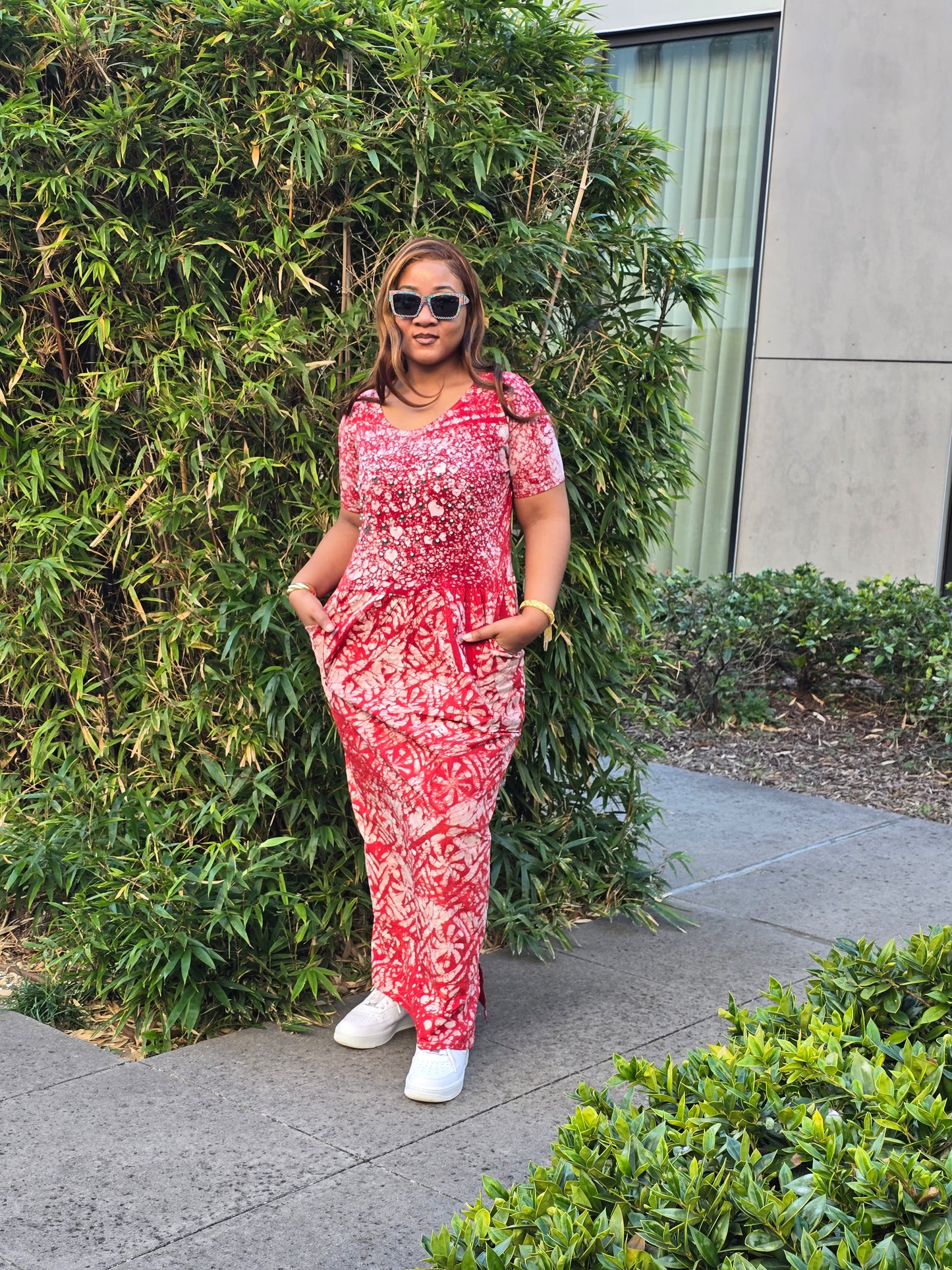 Peach Egbaland Dress